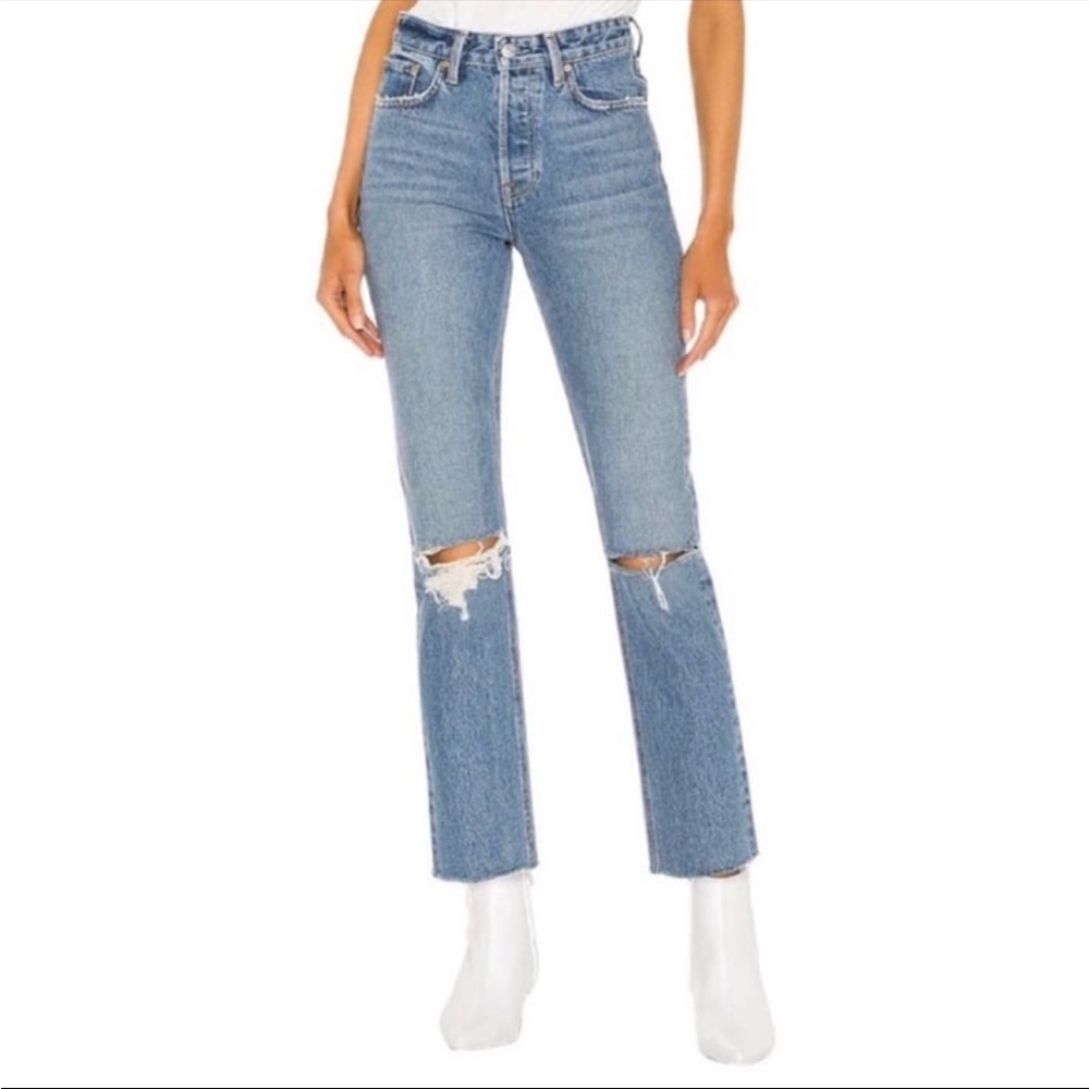 GRLFRND Straight Jeans